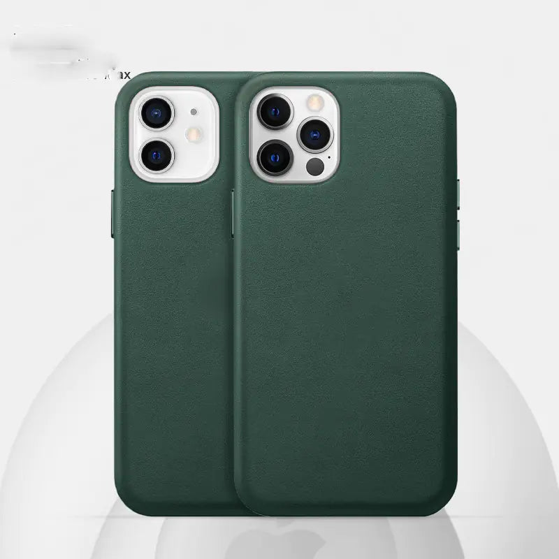 Magnetic Leather Protective Case for Phone 12
