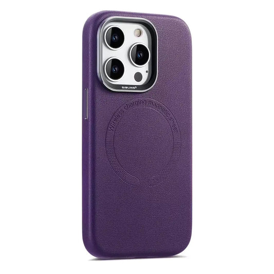 Magnetic Leather Phone Case for New Business